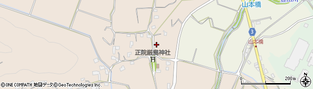熊本県熊本市北区植木町山本66周辺の地図