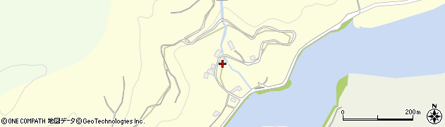 長崎県西海市大瀬戸町雪浦下釜郷275周辺の地図