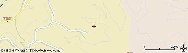 大分県竹田市荻町馬背野890周辺の地図