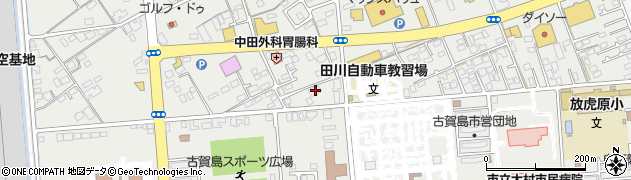 長崎県大村市古賀島町593周辺の地図