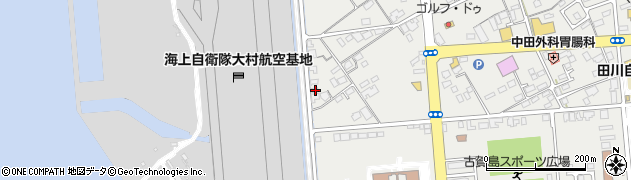 長崎県大村市古賀島町143周辺の地図