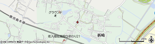 熊本県長洲町（玉名郡）折崎周辺の地図