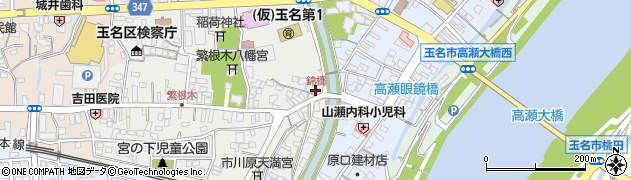 錦橋周辺の地図