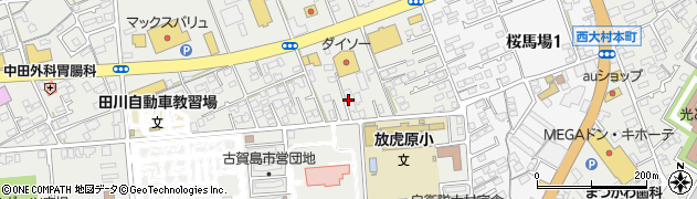 長崎県大村市古賀島町111周辺の地図
