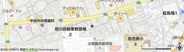 長崎県大村市古賀島町552周辺の地図