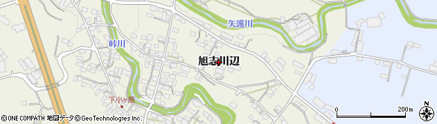 熊本県菊池市旭志川辺周辺の地図