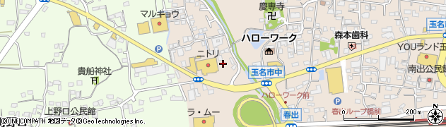 株式会社大谷楽器ヤマハ英語教室玉名教室周辺の地図