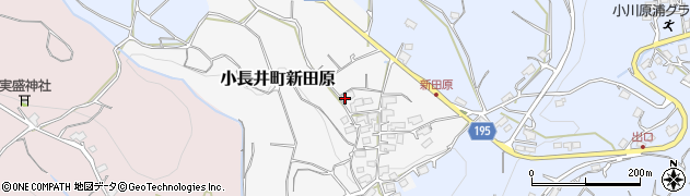 長崎県諫早市小長井町新田原97周辺の地図