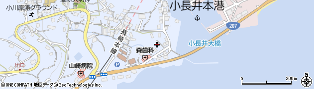 諫早警察署小長井警察官駐在所周辺の地図