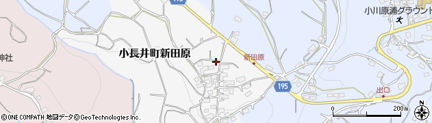 長崎県諫早市小長井町新田原66周辺の地図