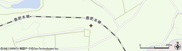 大分県竹田市荻町藤渡857周辺の地図