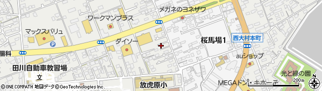 長崎県大村市古賀島町121周辺の地図