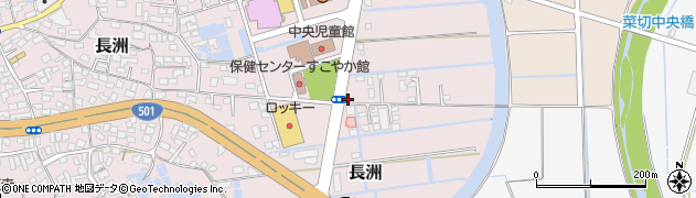 長洲まりん薬局周辺の地図