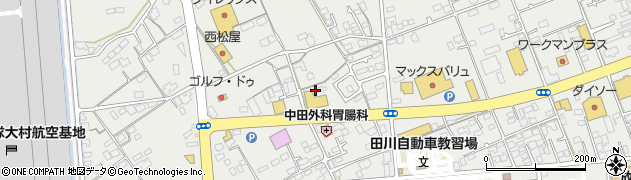 長崎県大村市古賀島町391周辺の地図