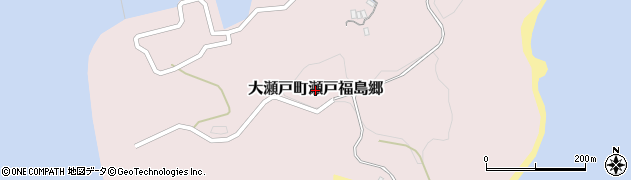 長崎県西海市大瀬戸町瀬戸福島郷周辺の地図