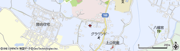 熊本県玉名市岱明町上1008周辺の地図