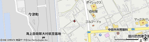 長崎県大村市古賀島町265周辺の地図