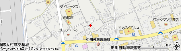 長崎県大村市古賀島町408周辺の地図