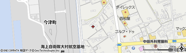 長崎県大村市古賀島町260周辺の地図
