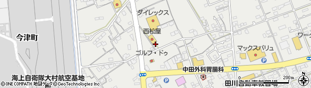 長崎県大村市古賀島町421周辺の地図
