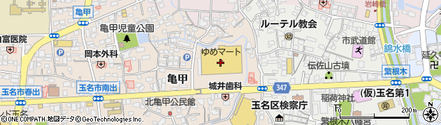 地球文化屋　ゆめタウン玉名店周辺の地図