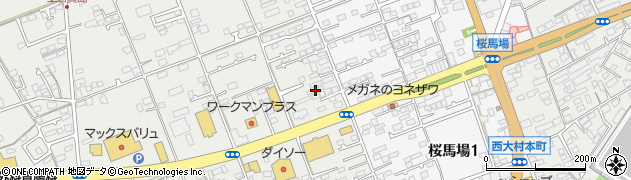 長崎県大村市古賀島町88周辺の地図