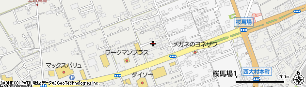 長崎県大村市古賀島町87周辺の地図
