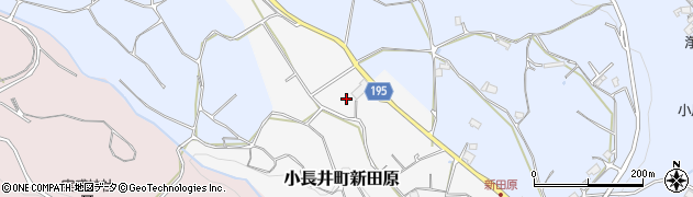 長崎県諫早市小長井町新田原150周辺の地図