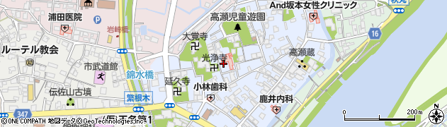 河野医院周辺の地図