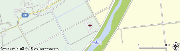 熊本県菊池市泗水町吉富1090周辺の地図
