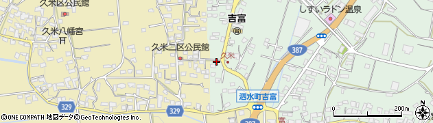 熊本県菊池市泗水町吉富2676周辺の地図