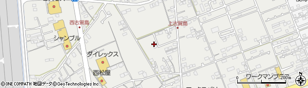 長崎県大村市古賀島町497周辺の地図
