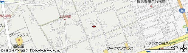 長崎県大村市古賀島町19周辺の地図