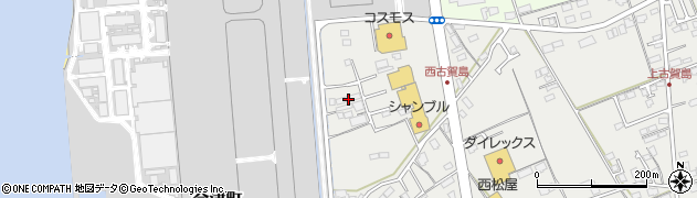 長崎県大村市古賀島町212周辺の地図