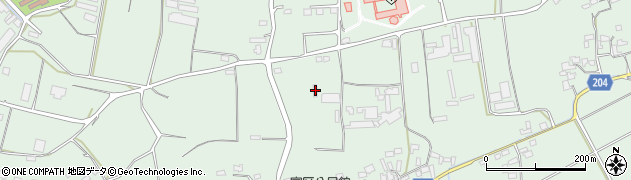 熊本県菊池市泗水町吉富2144周辺の地図