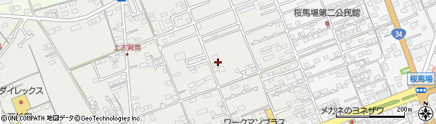 長崎県大村市古賀島町27周辺の地図