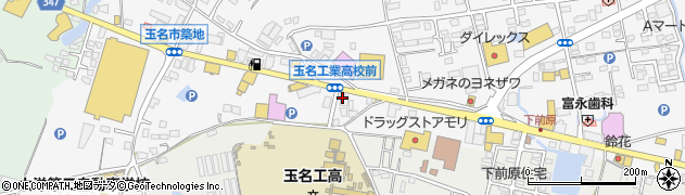 株式会社リネックス　熊本営業所周辺の地図