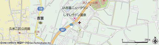 熊本県菊池市泗水町吉富2873周辺の地図