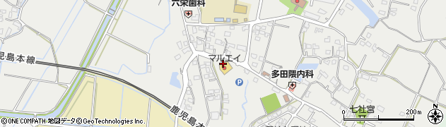 ビッグバリュートクナガ　六栄店周辺の地図