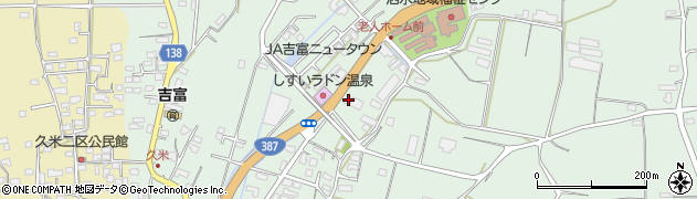熊本県菊池市泗水町吉富2872周辺の地図