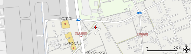 長崎県大村市古賀島町451周辺の地図