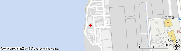 海上自衛隊大村航空基地周辺の地図
