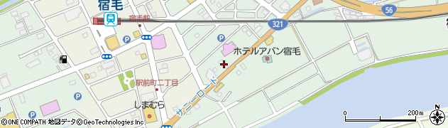 高知県宿毛市駅東町4丁目1215周辺の地図