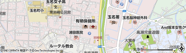 熊本県高齢者無料職業紹介所　玉名相談所周辺の地図