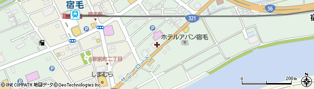 高知県宿毛市駅東町4丁目1216周辺の地図