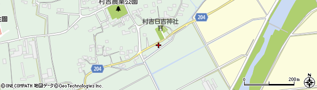 熊本県菊池市泗水町吉富749周辺の地図