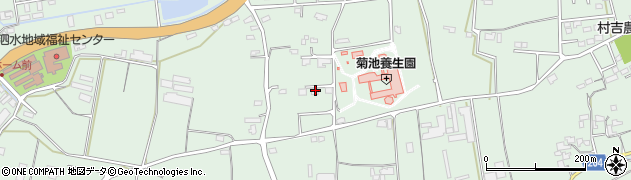 熊本県菊池市泗水町吉富2172周辺の地図