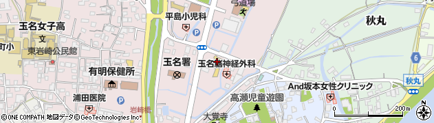 マルエイ　岩崎店周辺の地図