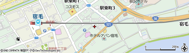 高知県宿毛市駅東町4丁目1201周辺の地図