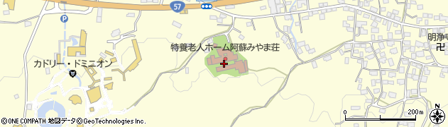 特別養護老人ホーム阿蘇みやま荘周辺の地図
